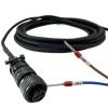 3 cores brake cable A06B-6114-K12 for Z axis servo motor for fixed scenarios(Straight plug,20M) view 2