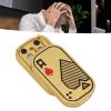 3 Layer Push Slider Toy Magnetic Stress Relief Fidget Toy for Adults with ADHD Anxiety Autism Office Travel Metal Material Small Size 45x25x13mm (Gold) view 3