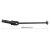 2Pcs Universal Drive Shaft for HSP 94885 RC Car, Steel Driveshaft Replacement, 1/8 Scale RC Driveshaft with High Strength Steel Material, Black Color for Enhanced Durability and Pe view 2