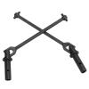 2Pcs Universal Drive Shaft for HSP 94885 RC Car, Steel Driveshaft Replacement, 1/8 Scale RC Driveshaft with High Strength Steel Material, Black Color for Enhanced Durability and Pe view 4