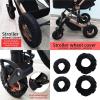 8 Pcs Baby Stroller Wheel Covers for Protection Cover Tire Dustproof Pushchair Prote(Small) view 4