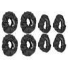 8Pcs Baby Stroller Wheel Cover Dustproof Wheelchair Tire Protector Infant Pushchair Pram Anti-Dirty Oxford Cloth(for 16-18cm) view 2