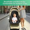 Baby Stroller Seat Liner for Most Models, Breathable Fabric Stroller Seat Liner Insert, Ensure Comfort and Support on The Go, Stroller Accessories for Toddler Aged 0-5 Years Old, Black view 2