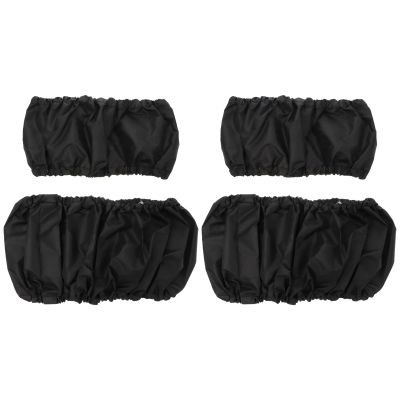 8pcs Wheel Cover The Tow Stroller Accessory Protective Tire Oxford Cloth Pushchair Protector Wheelchair Child(Large)