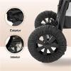 8pcs Baby Stroller Wheel Covers Compatible with Protection Cover Tire Dustproof Pushchair Prote(Small Wheel Cover) view 2