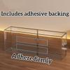 4-Pack Wall Mounted Display Case, Dual-Purpose Clear Display Case with Front Doors, Plastic Blind Box Display for Box Figure, Anime Figure, Small Decor view 4