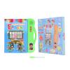 Electronic ABC Sound Book Kids Learning Sound Book Interactive Educational Toy with Pen for Children Age 3+ Years Old ABS Material 25 x 23.5cm (Green) view 1