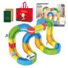 2026 Track Fusion Train Set, 3D Infinity Track Trackfusion Train, Electric Magnetic Monorail Race Track Fusion Toy for Kids (83PCS) view 1