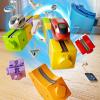 2026 Track Fusion Train Set, 3D Infinity Track Trackfusion Train, Electric Magnetic Monorail Race Track Fusion Toy for Kids (83PCS) view 4