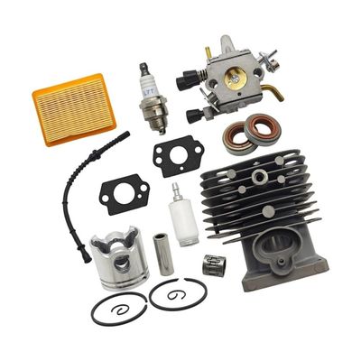 35mm Cylinder Piston Carburetor Air Hose Kit Fit for FS120 FS250 FS250R FS200 FS200R Brushcutter Parts