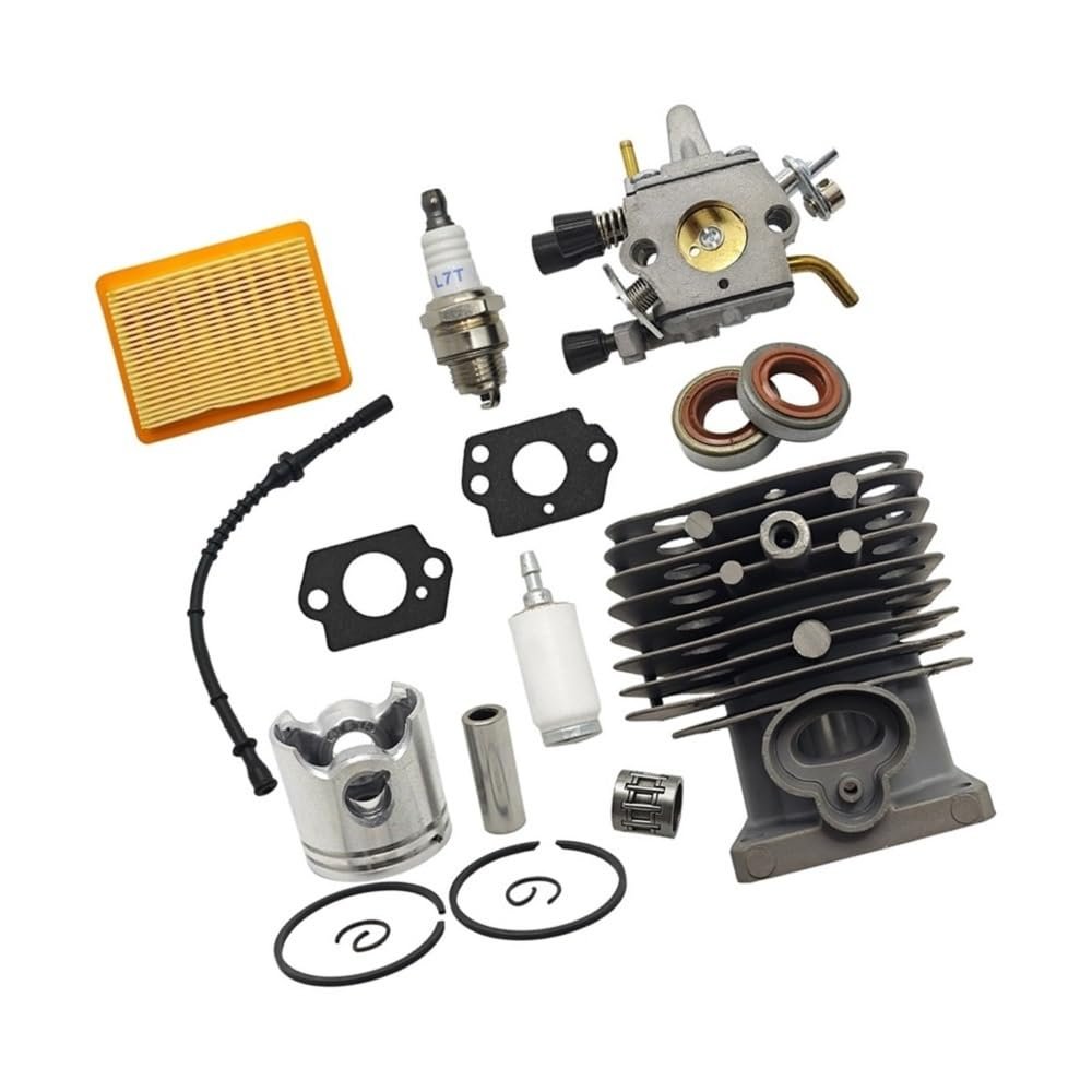35mm Cylinder Piston Carburetor Air Hose Kit Fit for FS120 FS250 FS250R FS200 FS200R Brushcutter Parts