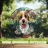 10-Inch Metal Wind Spinner Jack Russell Terrier 3D Dog Wind Spinner, Unique Metal Hanging Kinetic Wind Sculpture Ornament Gifts for Women Yard Art Garden Patio Lawn Indoor Outdoor Decor view 4
