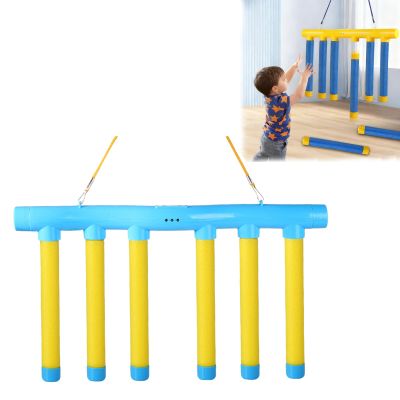 PAPABA 2026 Upgrade Reflective Drop Stick Challenge Game, Falling Sticks Reaction Training Toy with 3 Adjustable Speed Modes, Hand Eye Coordination Tool for Kids & Adults (Blue A)