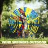 10-Inch Metal Wind Spinner Boston Terrier 3D Dog Wind Spinner, Unique Metal Hanging Kinetic Wind Sculpture Ornament Gifts for Dog Lover Yard Art Garden Patio Lawn Indoor Outdoor Decor view 4