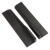 2PCs Rear Side Skirt Winglet, Universal Car Lip Side Winglets Extension Spoiler, Carbon Fiber Style ABS Material, for Most Vehicles, Enhances Stability and Aesthetics with Airflow view 2