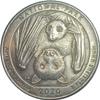 2020 P American Samoa National Park Quarter, 25 Cents, Uncirculated US Coin view 3