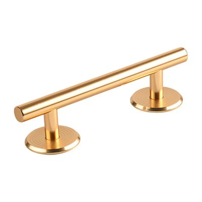 KiBcsLic Fingerboards Rail Finger Boards Training for Parks Gifts Educational Toy Gift Aluminum Alloy Accessory Finger Skateboard Rail, Round Gold