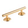 KiBcsLic Fingerboards Rail Finger Boards Training for Parks Gifts Educational Toy Gift Aluminum Alloy Accessory Finger Skateboard Rail, Round Gold view 1