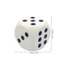 ibasenice 3pcs Foam Dice: 6 Sided Dotted Large Pu Cubes Gaming Supply for Board Games Math Learning Classroom Teaching Tools Party view 2