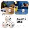 ibasenice 3pcs Foam Dice: 6 Sided Dotted Large Pu Cubes Gaming Supply for Board Games Math Learning Classroom Teaching Tools Party view 3