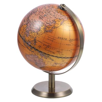BETOOKY Geography Learning Globe: Rotating English Globe 5.5" With Stand For Study And Living Room - Geography Learning For School Office Classroom Tabletop