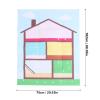 TOPINCN Room Decor Felt Story Board, Preschool Learning Activities Felt Board Learning Interactive Play Kit Wall Hanging for Toddlers Kids view 2