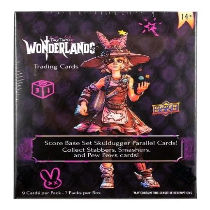2025 Upper Deck Tiny Tina's Wonderlands Blaster Box 7 Packs per Box, 9 Cards per Pack