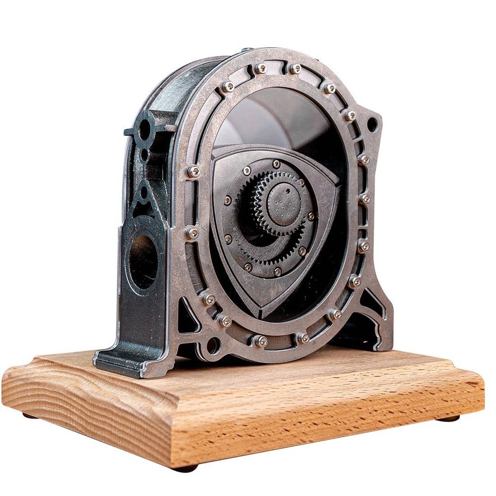 4-Stroke Wankel Rotary Engine Model - Build Your Own Steam Engine for Physics and Science Enthusiasts