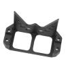 Aluminum Alloy Steering Servo Guard Armor SOA Cover, RC Servo Guard Armor, CNC Processed Protective Cover for 1/10 RC Crawler Cheeter Rig Rock Bouncer Roll Cage Capra RR10 Wraith D (Black) view 3
