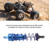 2Pcs RC Shock Absorber, Aluminum Alloy Adjustable Oil Damper, High Strength CNC Machined Shock Absorber for 1/10 RC Car, 95mm Installation Hole Pitch with Brass Ball Heads and Scre (Dark Blue) view 4