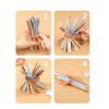 Alomejor Game Wooden Board Game, 32 Colorful Sticks, Dice, 4 Balls for Kids 3-6 Years, Fine Motor Skills Development view 2