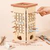 Alomejor Game Wooden Board Game, 32 Colorful Sticks, Dice, 4 Balls for Kids 3-6 Years, Fine Motor Skills Development view 4