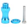 12Pcs Aluminum Alloy Wheel Hub Adapter, RC Extension Wheel Coupling, 12mm to 17mm Hex Drive Hub Adapter for 1/10 to 1/8 RC Model Car, Truck, Off - Road Vehicle, Includes 4 Sets wit (Blue) view 2