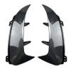 For Mercedes Benz A Class W177 A180 A200 A220 AMG Hatchback 2018-2023 Rear Bumper Trim Lip Spoiler Stickers Fender Canards Black(Carbon pattern) view 1