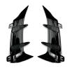 For Mercedes Benz A Class W177 A180 A200 A220 AMG Hatchback 2018-2023 Rear Bumper Trim Lip Spoiler Stickers Fender Canards Black(Carbon pattern) view 4