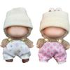 10 CM Doll Clothes for Mini Lububu2Set of Cute Fashion Outfits Accessories Compatible with Pin for Love Series A-M N-Z,Includes:Two Hats, Two Suspenders, and Two Shoes (Overalls Set) view 1