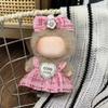 10 CM Doll Clothes for Mini Lububu2Set of Cute Fashion Outfits Accessories Compatible with Pin for Love Series A-M N-ZIncludesTwo Dresses + Two Bows +Two Shoes(Skirt Set) view 2