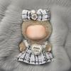 10 CM Doll Clothes for Mini Lububu2Set of Cute Fashion Outfits Accessories Compatible with Pin for Love Series A-M N-ZIncludesTwo Dresses + Two Bows +Two Shoes(Skirt Set) view 4