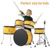 Full Size Complete 5-Piece Full Size Drum Set for Beginners & Teens | Includes Adjustable Throne & Cymbal, Complete 5-Piece Kit view 4