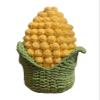 YUEYOUMI 17cm Crocheted Doll Cute Corn Crossbody Bag Not Included Shoulder Strap view 4