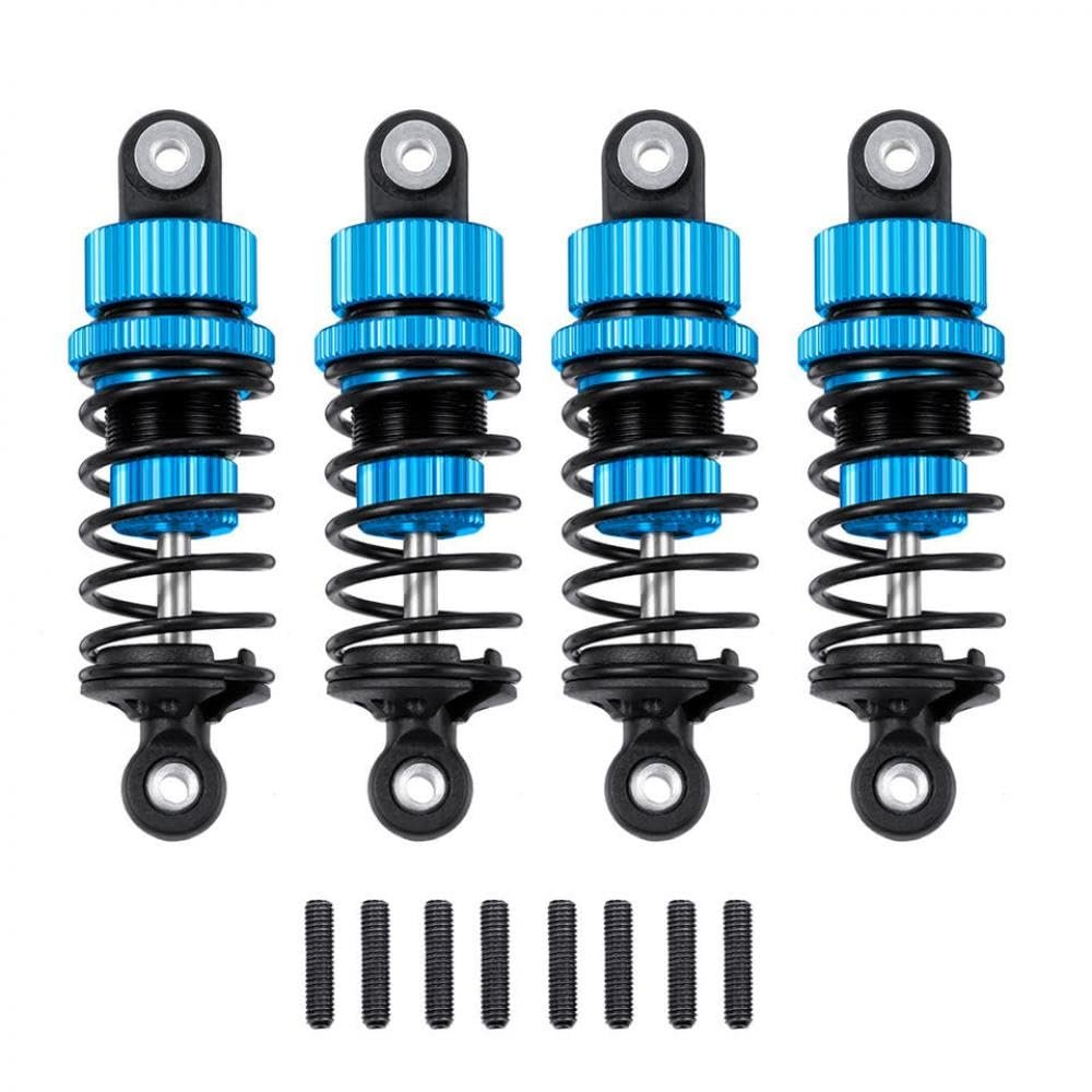 4Pcs Aluminium Oil Shock Absorbers For 1/10 Scale RC Drift Cars Compatible With TT02 Chassis Upgrade Parts