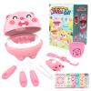 Nilez 14-Piece Dentist Pretend Play Set for Kids Doctor Kit with Educational Cards Medical Kits Role Play Game Pink Cute Cartoon Gift for Girls and Boys Baby 4 Month and up (Pig) view 1