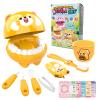 Nilez Dentist Pretend Play Set Doctor Kit with Educational Cards for Kids 14-Piece Medical Kits Role Play Game Cute Cartoon Gift for Girls and Boys (Raccoon) view 1
