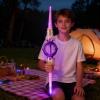 Cosplay Props - Telescopic Toy, Holiday Pretend Play Accessory for Costume Fun, Entertainment Category Interactive Feature, Boys Girls Parties Halloween Photoshoots Film Making, Sound and Light view 2