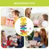 Creative Rolling Ball Tower Cheerful Color Patterns, Smooth Descent Chutes, Balanced Stacking Architecture, Engaging Movement Design | Fun Skill-Building Support During Discovery Moments view 4