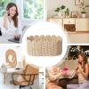 Small Storage Basket, versatile, functional,  ergonomic compact Cute Woven Nursery Bins, & Boxes Dresser Bathroom, Entryway Table Closet Counter Sofa | Multipurpose Outdoor Indoor Utility view 4