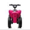 12V Kids' Ride-On ATV, Electric Car for Ages 3-6, Dual-Motor Ride-On Toy with Music Player - 2 Speed Modes, Forward/Reverse (Pink) view 4