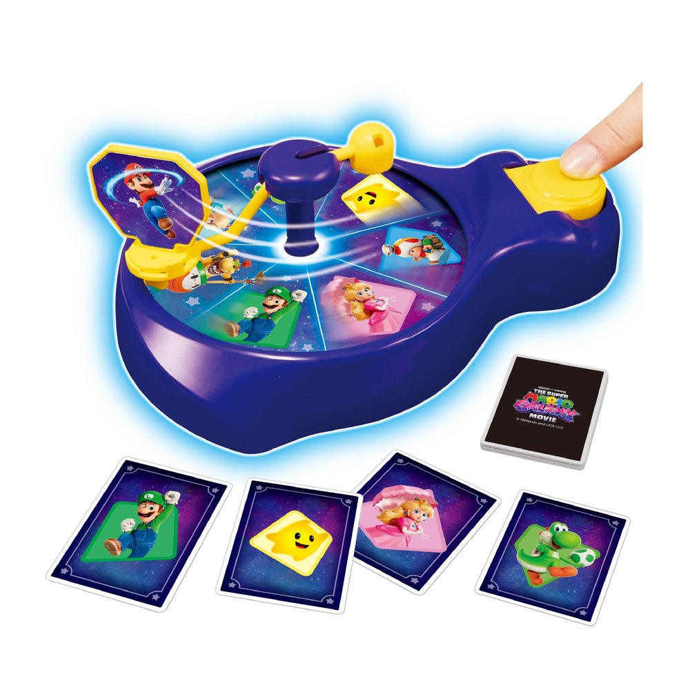 EPOCH Games Super Mario Galaxy Movie Spin 'n Match Game