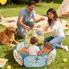 Ball Pit - Folding Playpen Play Tent | Ball Play Pool | for Boys Girls Indoor Outdoor Living Room Bedroom Playroom Nursery Kindergarten view 2