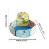 Ball Pit - Folding Playpen Play Tent | Ball Play Pool | for Boys Girls Indoor Outdoor Living Room Bedroom Playroom Nursery Kindergarten view 4